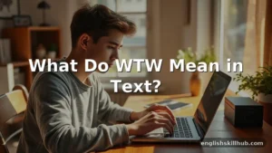 what do wtw mean in text